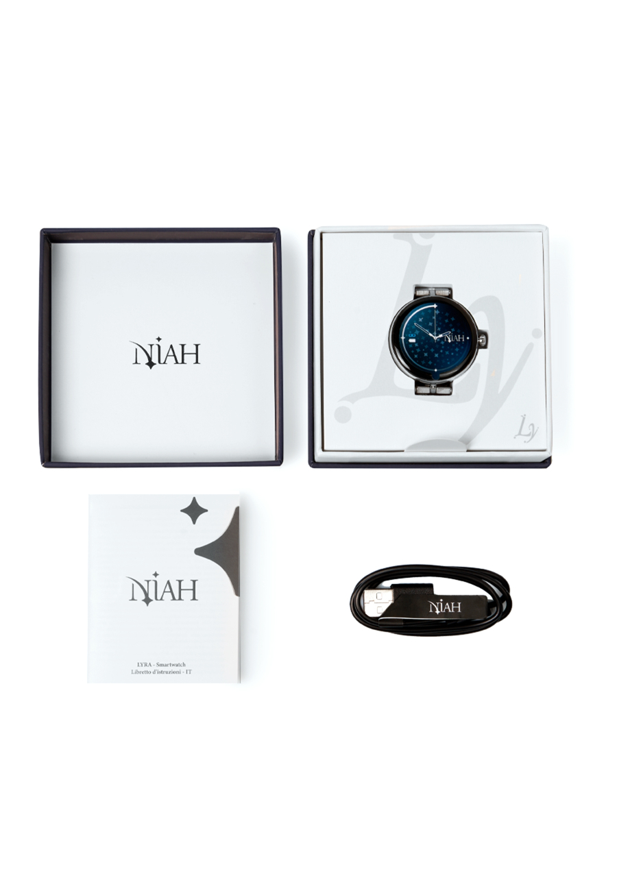 Smart Watch Lyra Medium Mesh Gold Rose