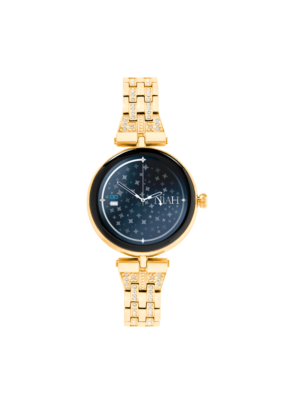 Reloj inteligente Lyra Medium Mesh Oro