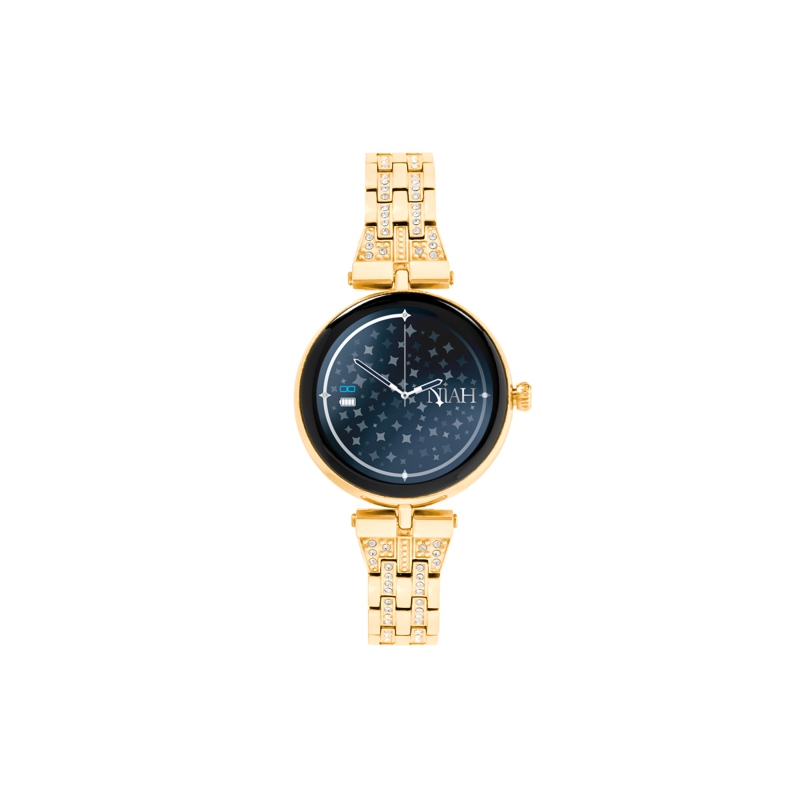 Reloj inteligente Lyra Medium Mesh Oro