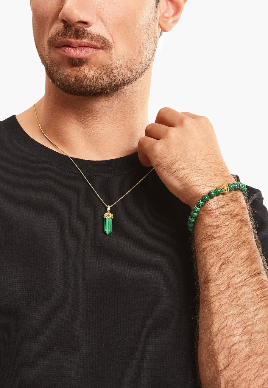 Armband Malachit Grün