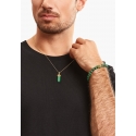Bracelet Malachite Green