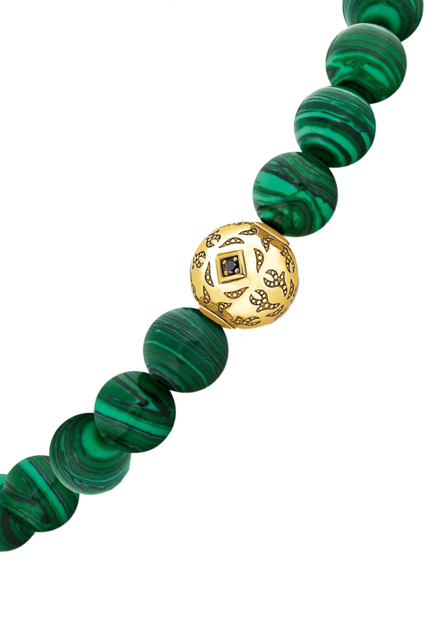 Bracelet Malachite Green