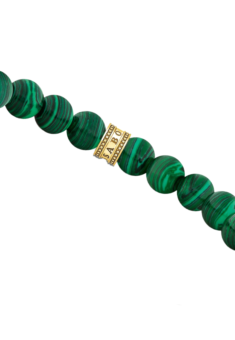 Bracelet Malachite Green