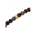 Pulsera Ojo de Tigre Oro