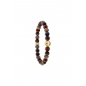 Pulsera Ojo de Tigre Oro
