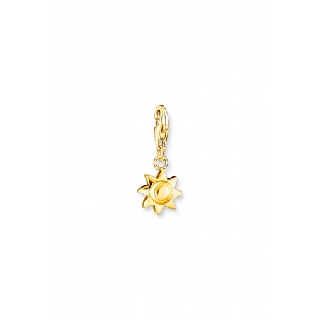 Charm Pendant Sun Gold