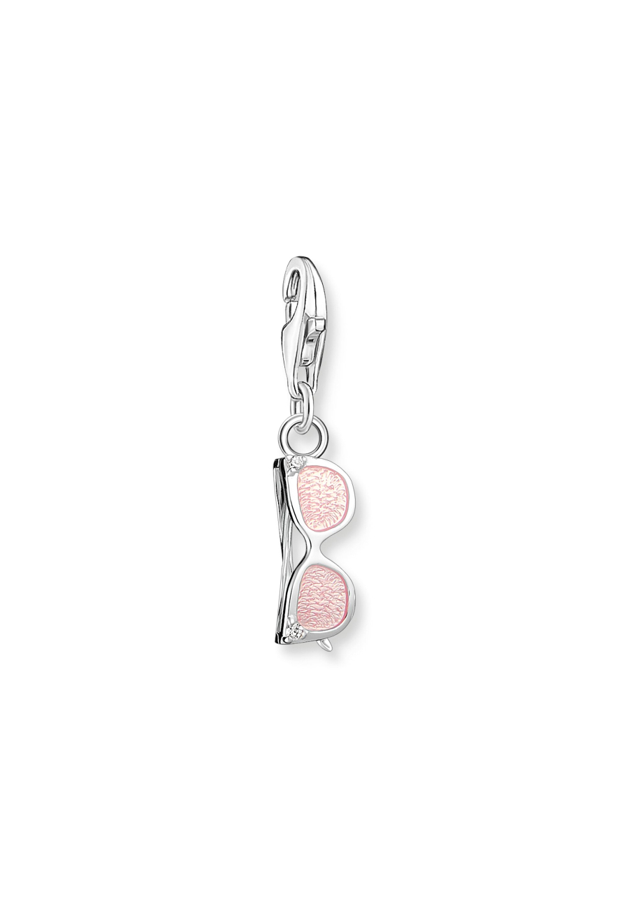 Pendentif Charm Lunettes de soleil roses