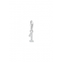 Pendentif Charm Number "1" Zirconia