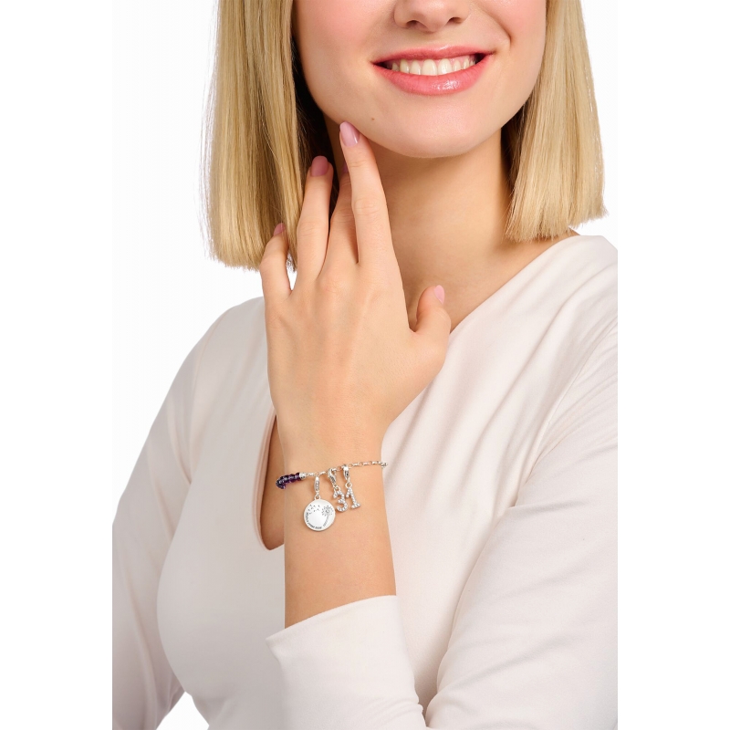 Pendentif Charm Number "3" Zirconia