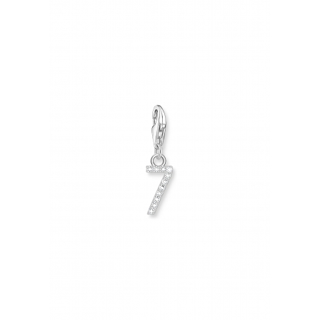 Colgante Charm Número "7" Circonita