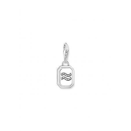 Pendentif à breloques signe du Verseau