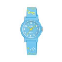 Lorus Kids Spaceship Stars Light Blue