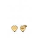 GUESS Pendientes Corazón Fino Oro