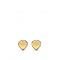 GUESS Pendientes Corazón Fino Oro