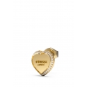 GUESS Pendientes Corazón Fino Oro