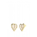 GUESS Boucles d'oreilles Love me Tender Or