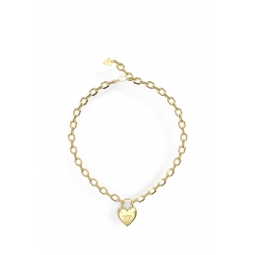 GUESS Necklace All You Need is Love Gold