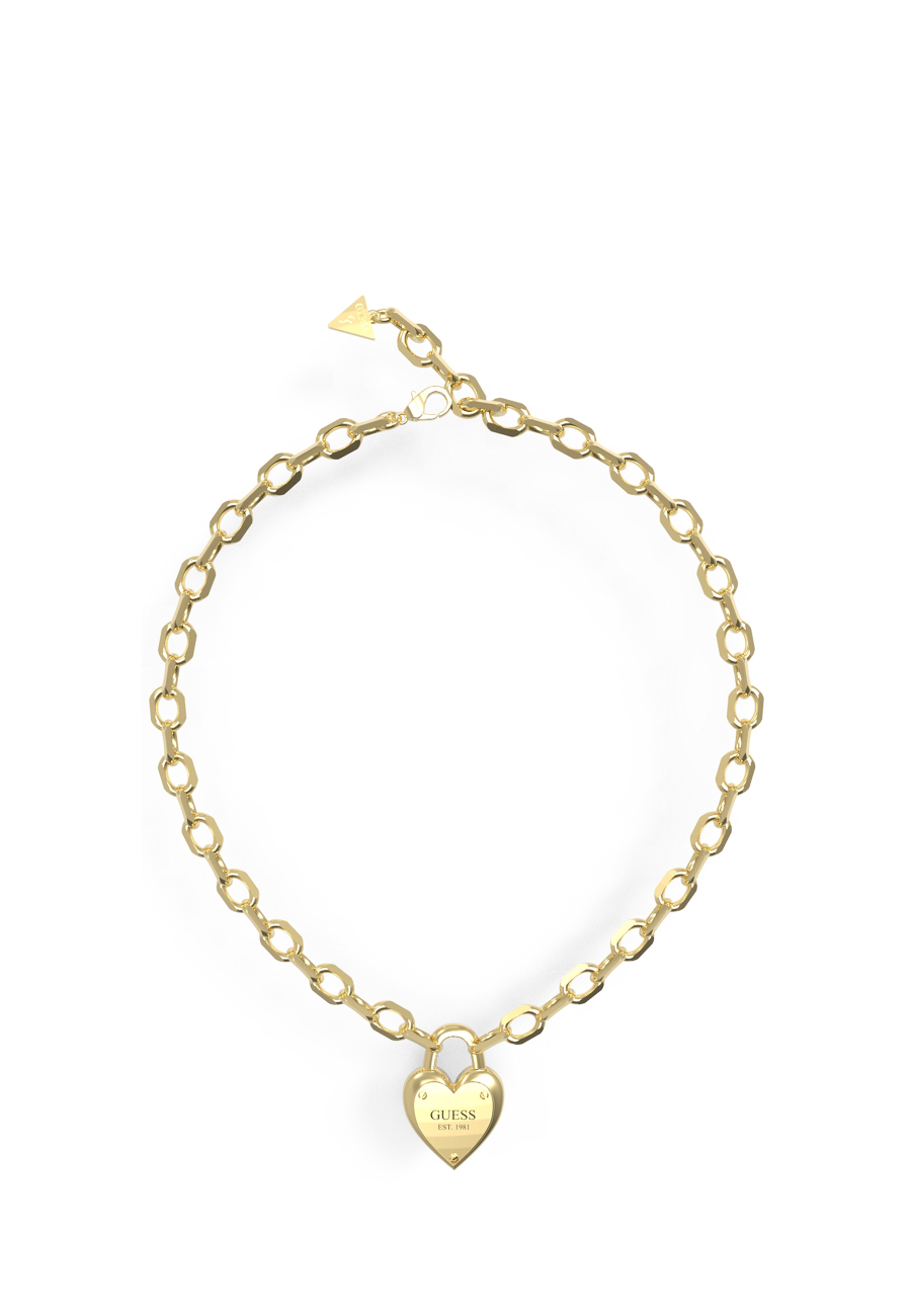 GUESS Necklace All You Need is Love Gold