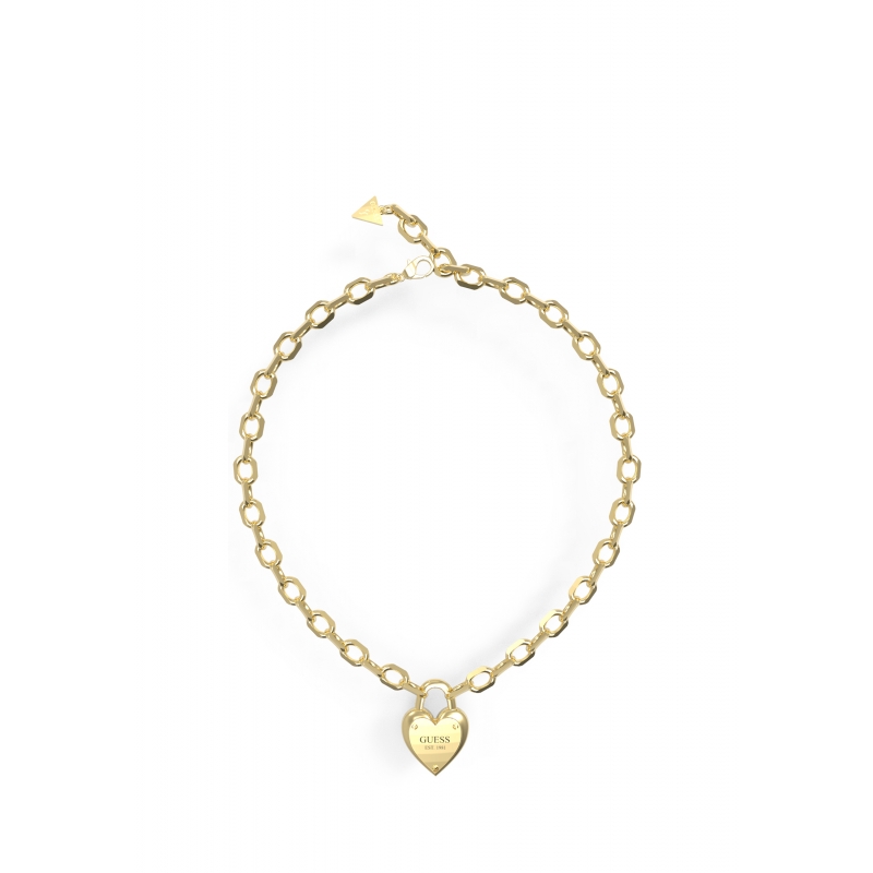 GUESS Necklace All You Need is Love Gold