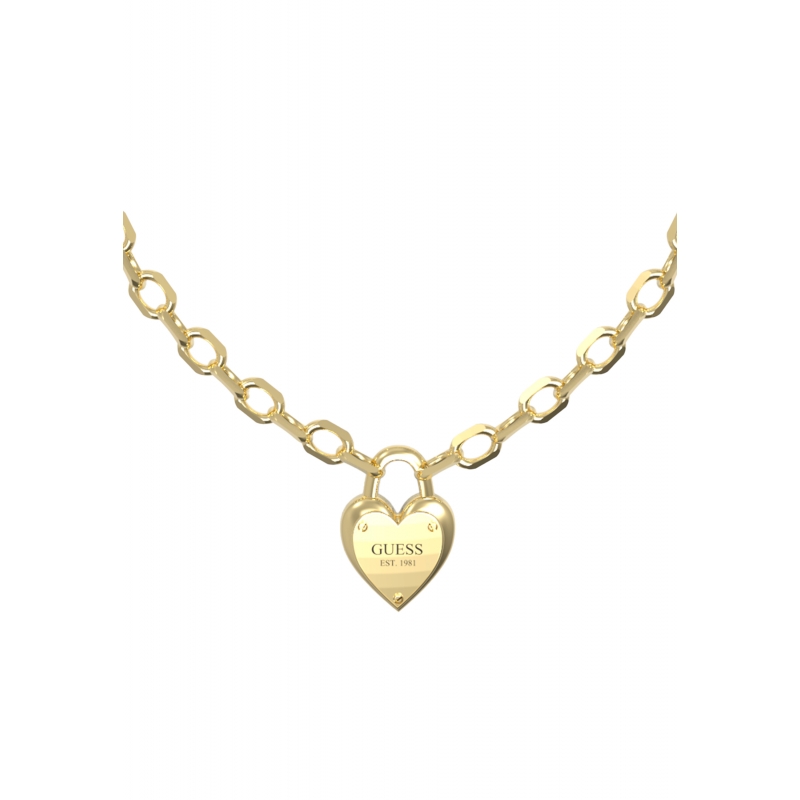 GUESS Necklace All You Need is Love Gold