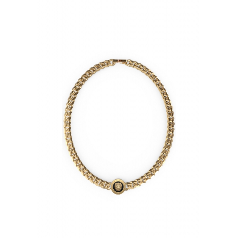 GUESS Halskette Löwenkönig Gold