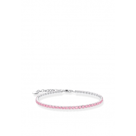 Bracelet de tennis Zirconia rose