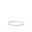 Tennis Bracelet Pink Zirconia