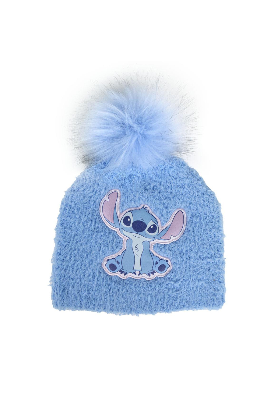 Knitted Hat Stitch Blue