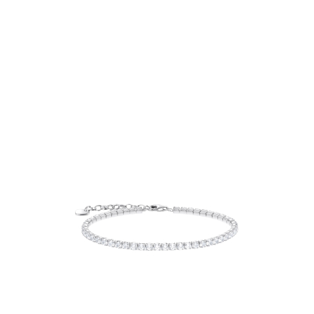 Bracelet de tennis Zirconia blanc