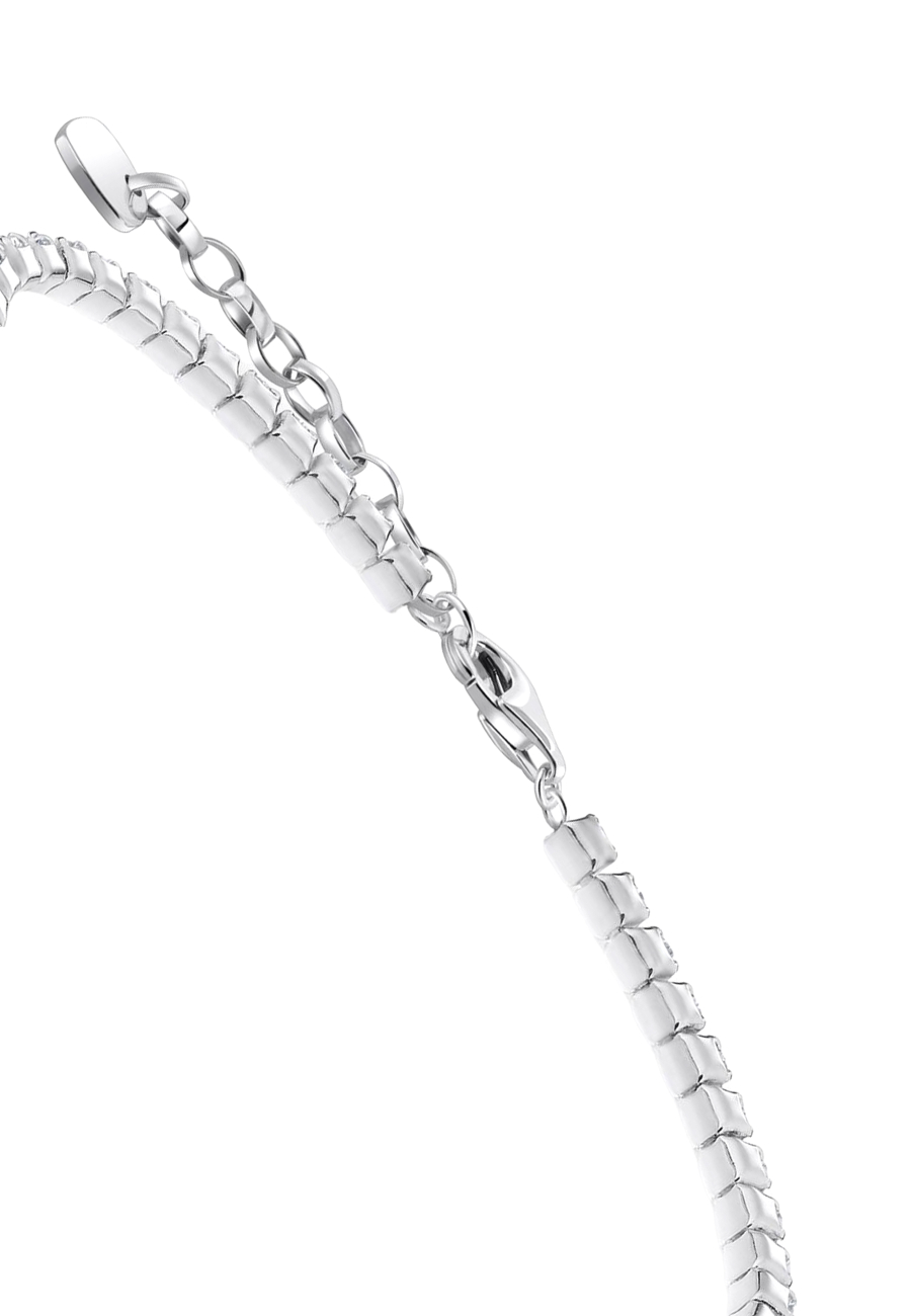 Bracelet de tennis Zirconia blanc