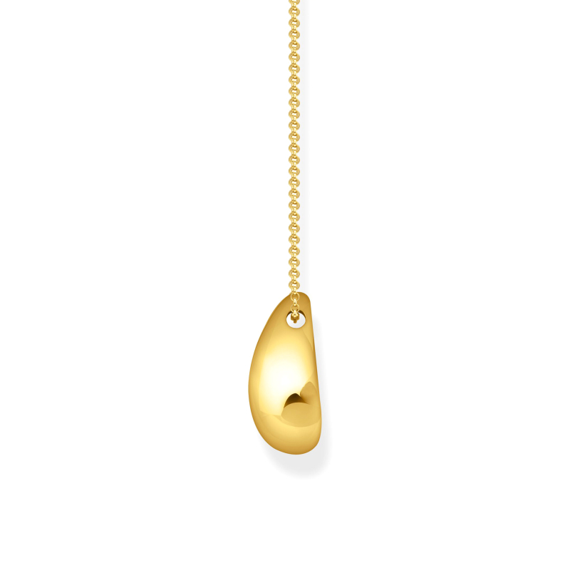 Halskette Organic Drop-Shaped Gold