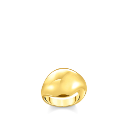Ring Organische Tropfenform Gold