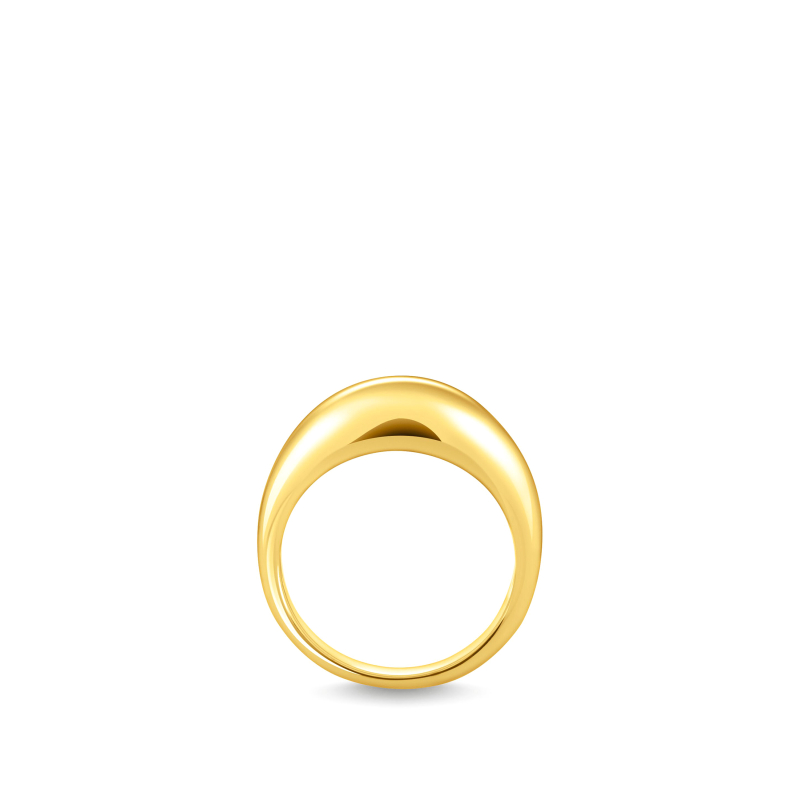 Anillo Classic chapado en oro