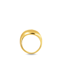 Ring Organic Shape Gold-Plated