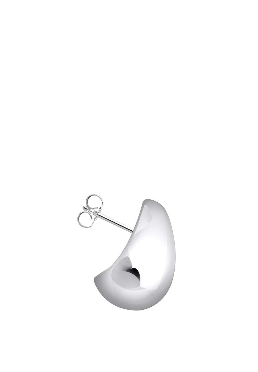 Pendientes Organic Drop-Shape Plata