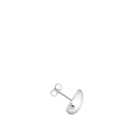 Earrings Organic Drop-Shaped Silver Small