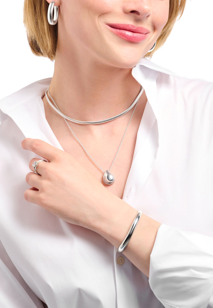 Necklace Silver Snake