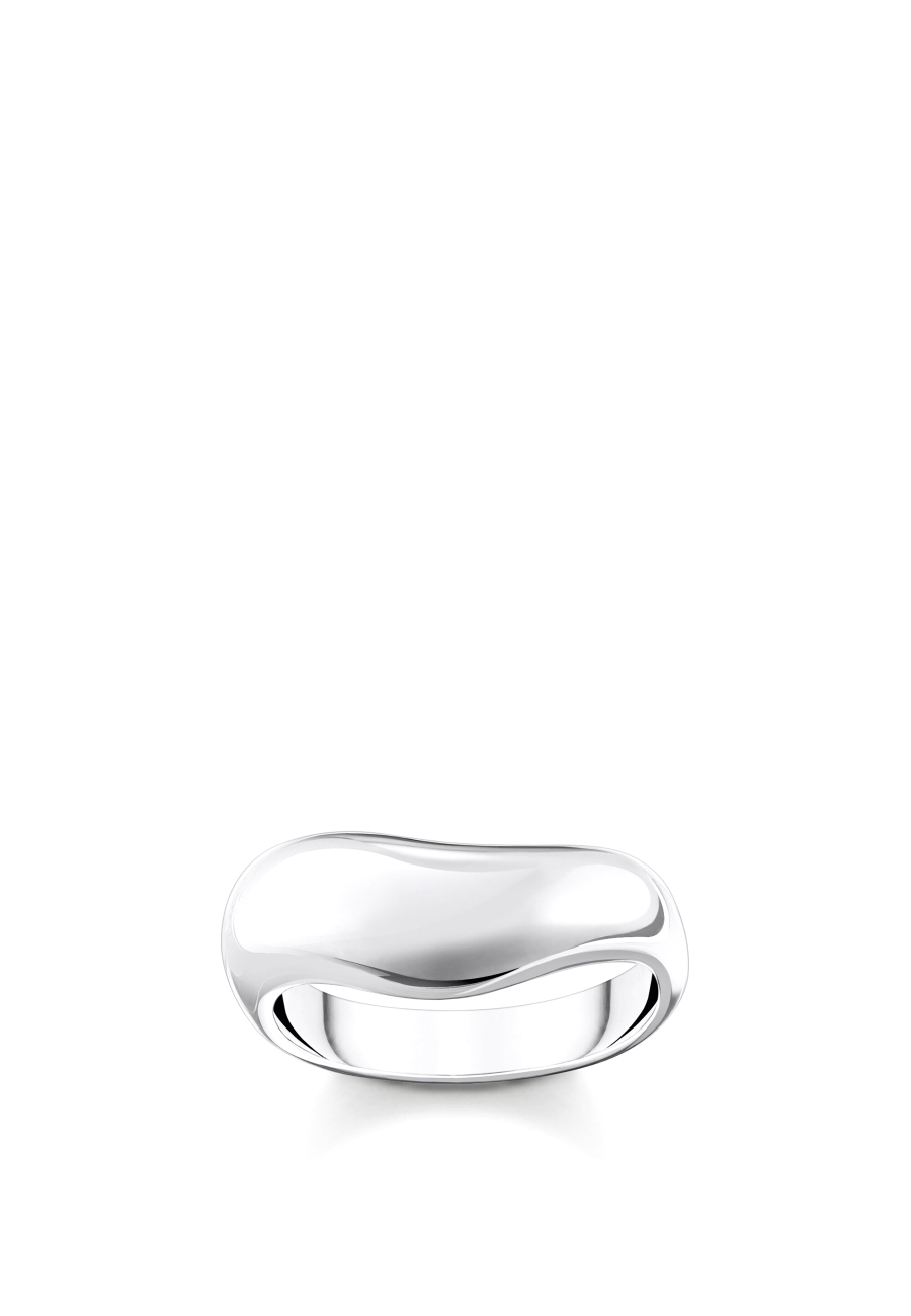 Ring Organic Shaped Silver