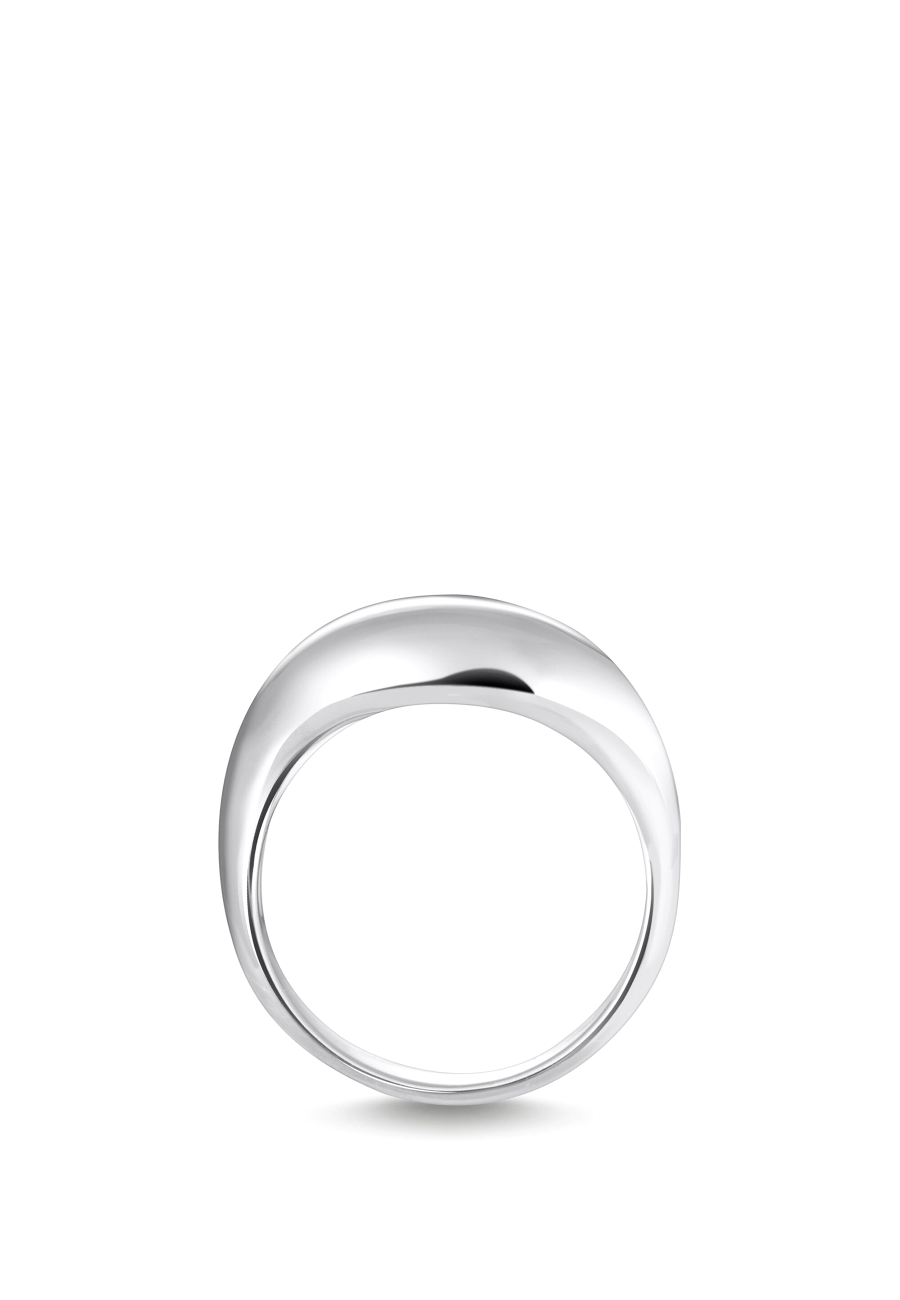 Ring Organic Shaped Silver