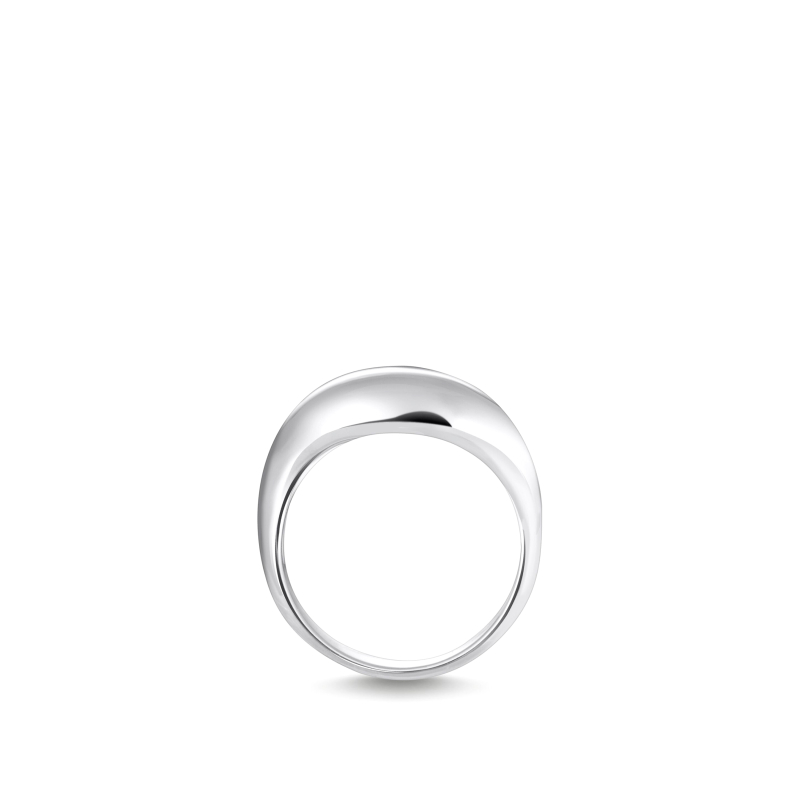 Ring Organic Shaped Silver