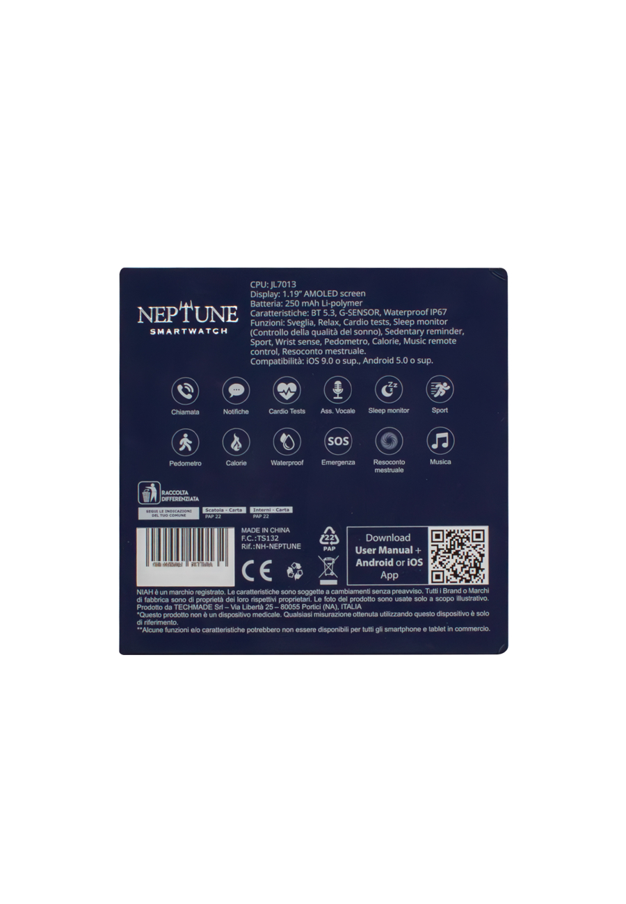 Men's Smartwatch Neptune