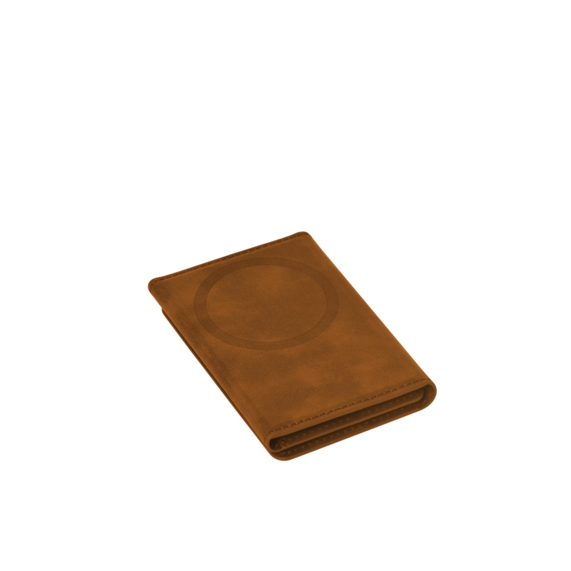 ETRES Magnetic Leather Wallet for Smartphones