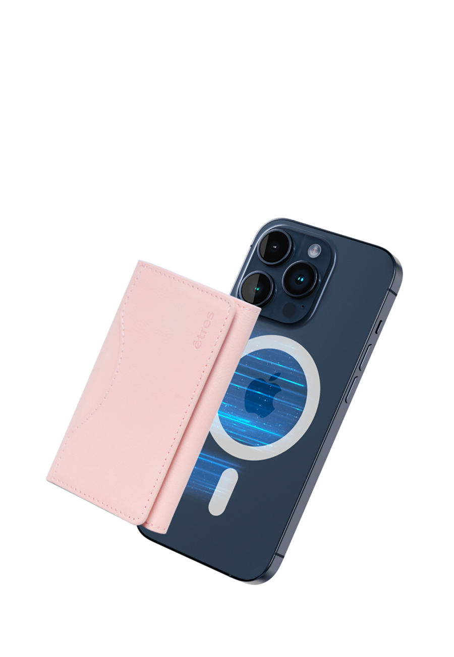 ETRES Portefeuille magnétique en cuir pour smartphones