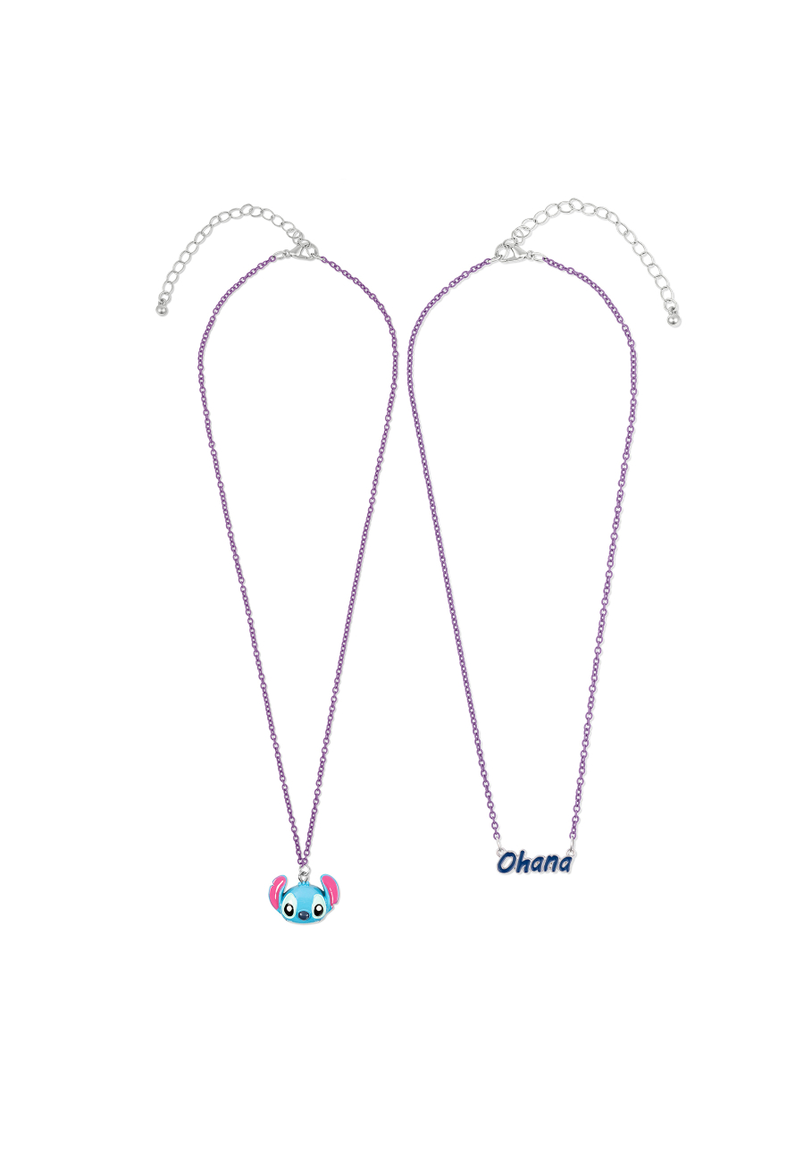 Collier Disney Lilo & Stitch Ohana Stitch Double Layered