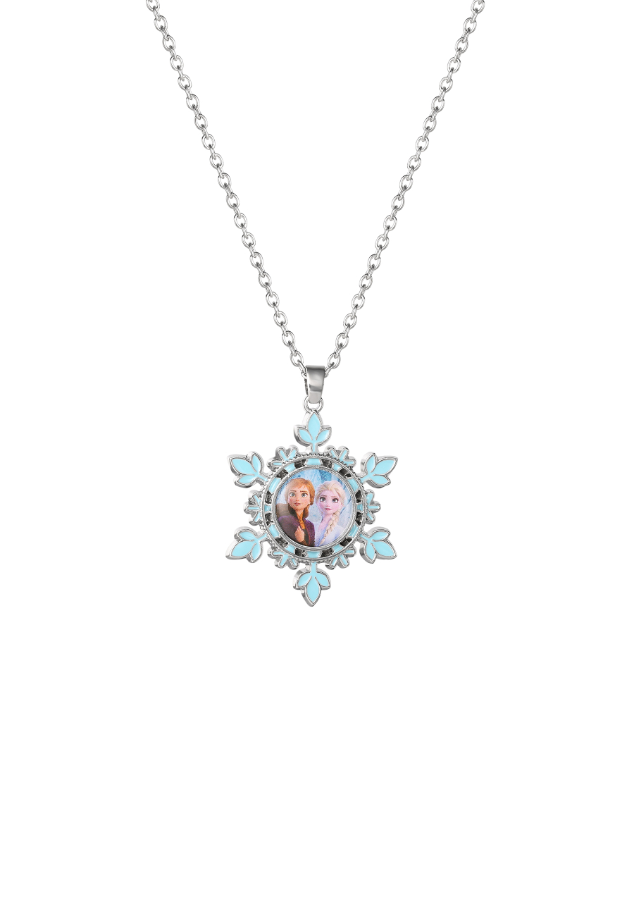 Halskette Disney Frozen II Ana & Elsa Schneeflocke