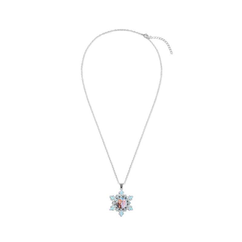 Necklace Disney Frozen II Ana & Elsa Snowflake