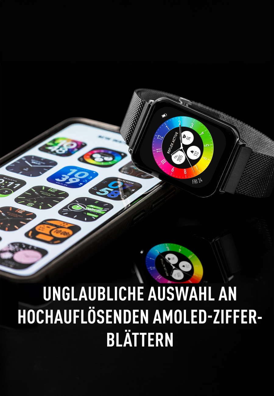 Reflex Active Smart Watch Series 30 Mesh Strap