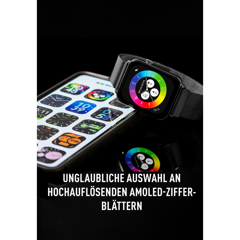 Reflex Active Smart Watch Series 30 Mesh Strap