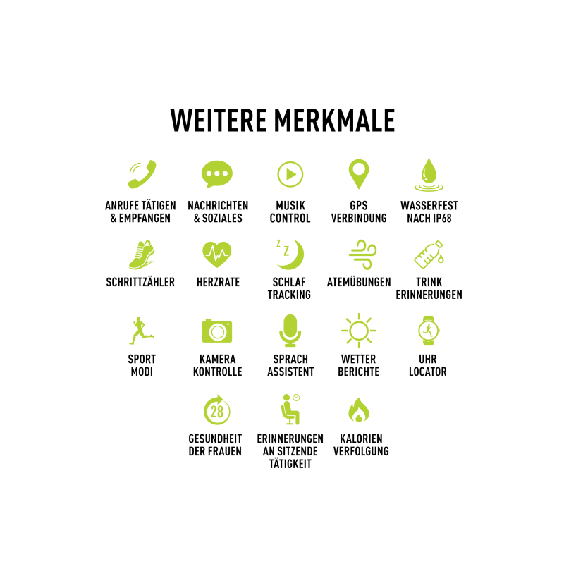 Reflex Active Smart Watch Series 44