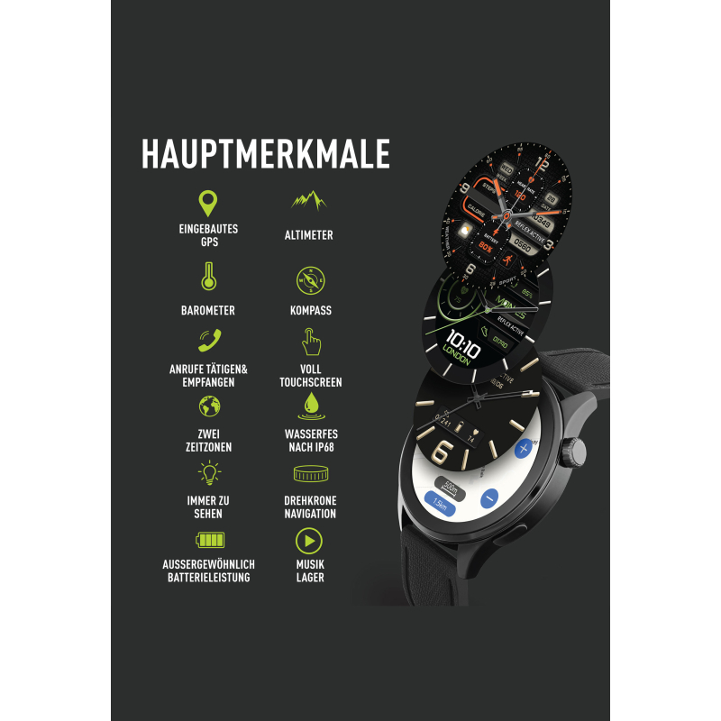 Reflex Active Smart Watch Series 45